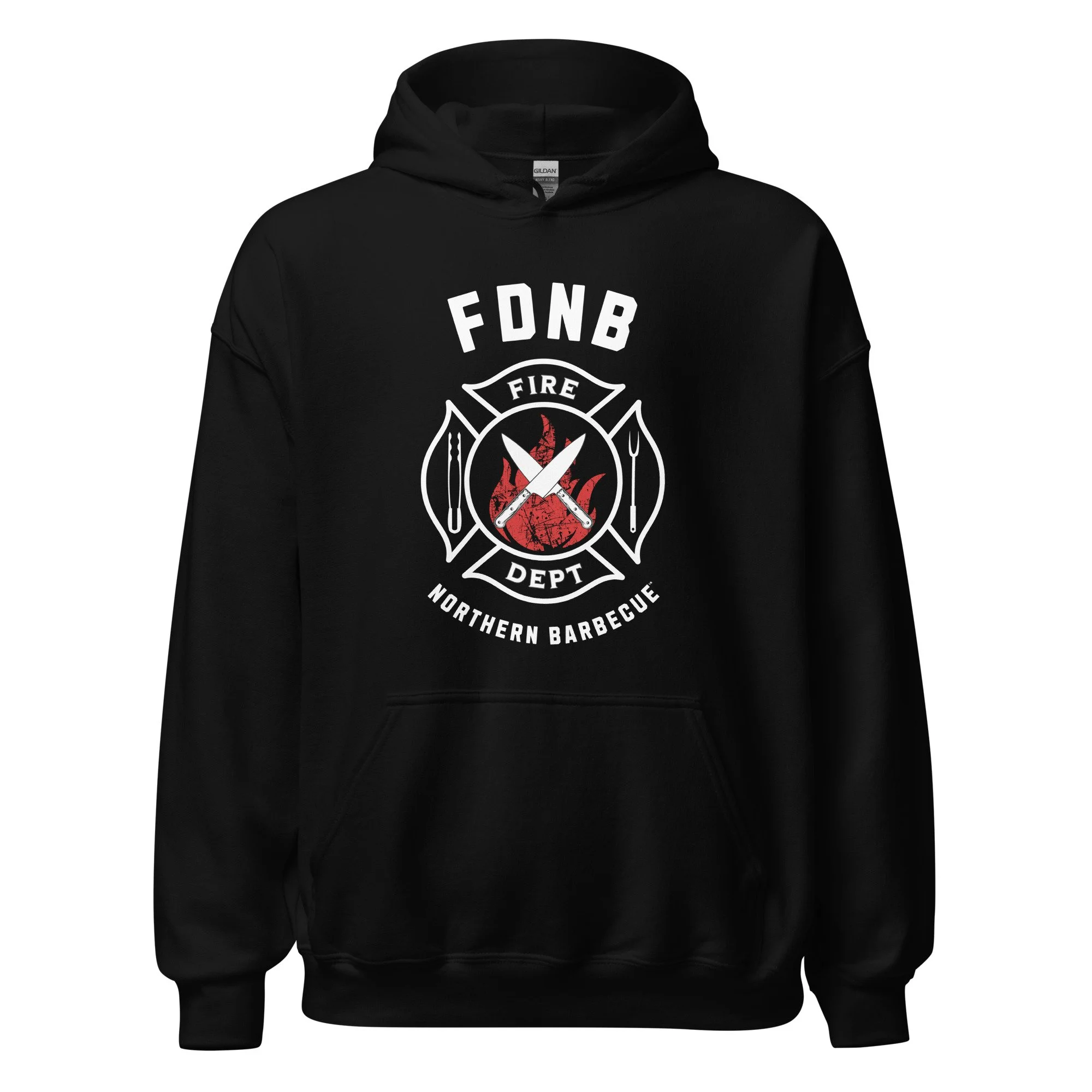 FDNB Fire Department Northern Barbecue hoodie black.
