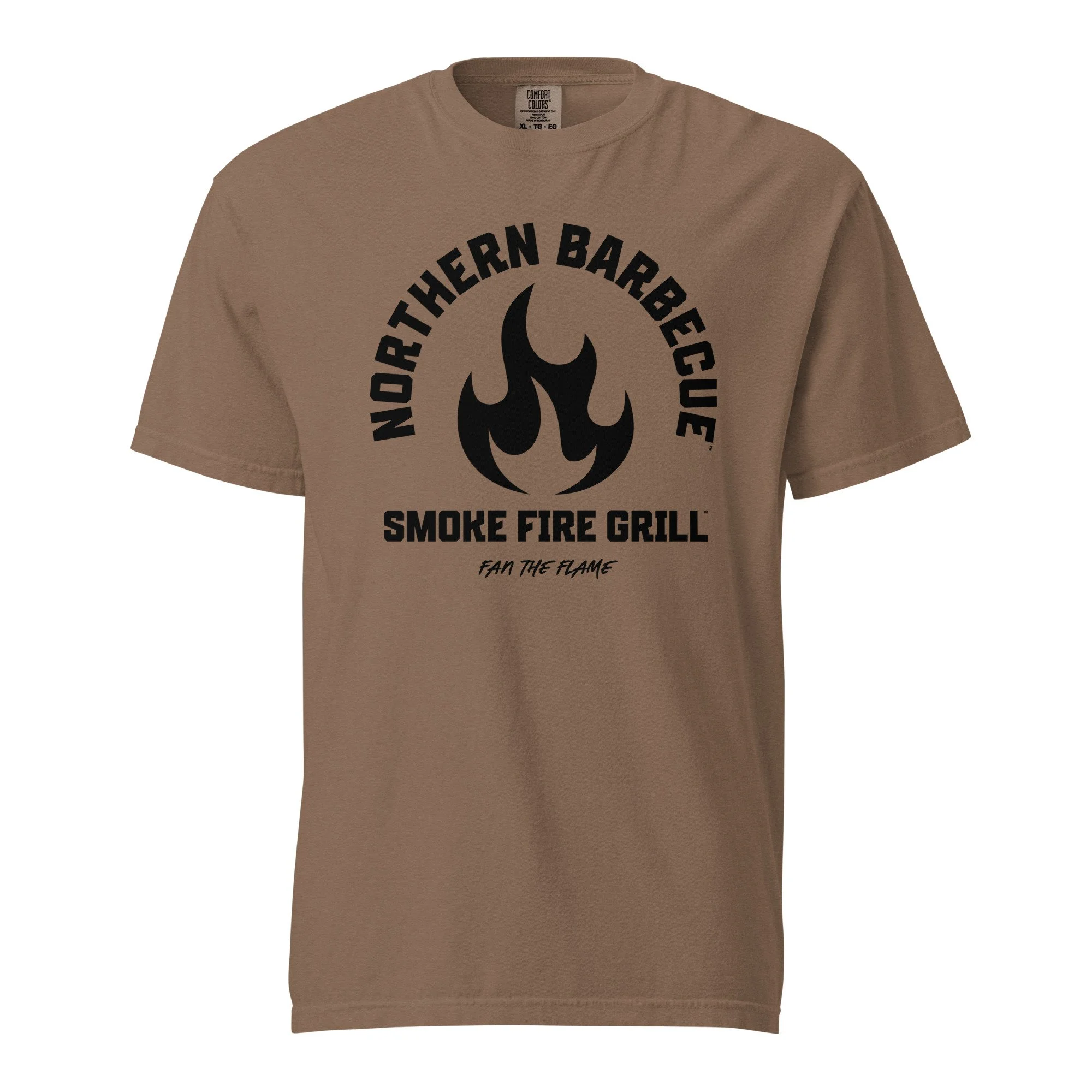 Northern Barbecue™ Semi Flame T-Shirt espresso.