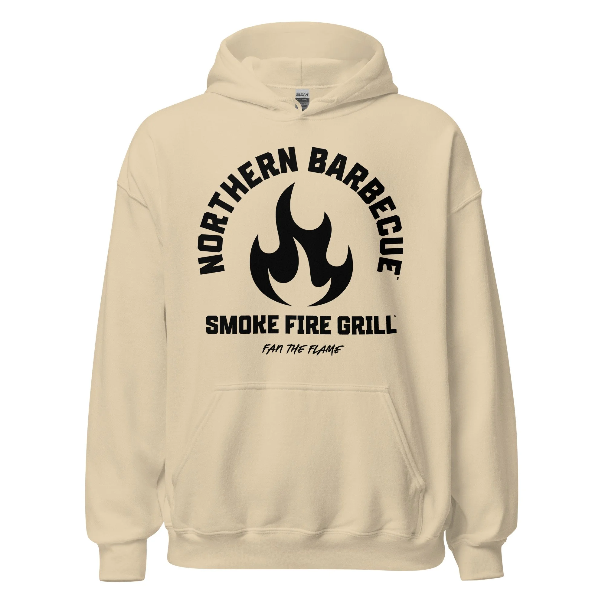 Northern Barbecue™ Semi Flame Hoodie sand.