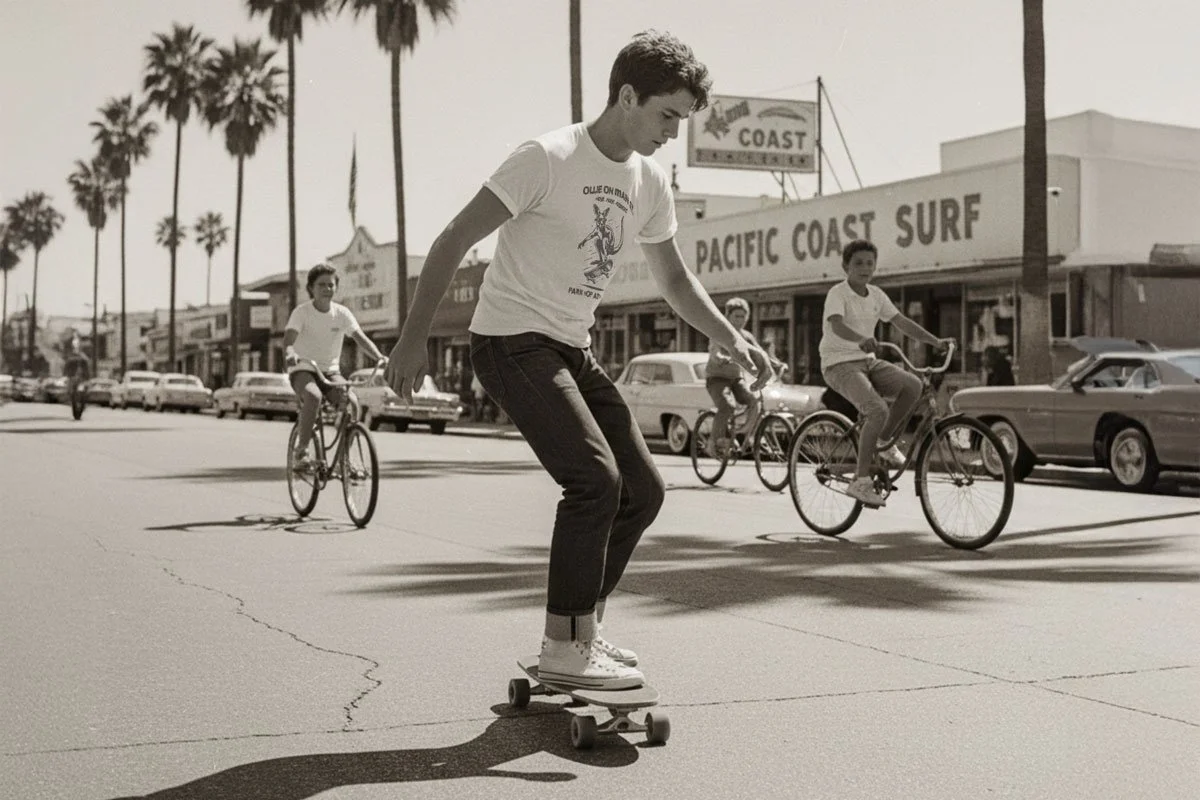 California skateboarding in the 1960s by 1923 Main Street®.