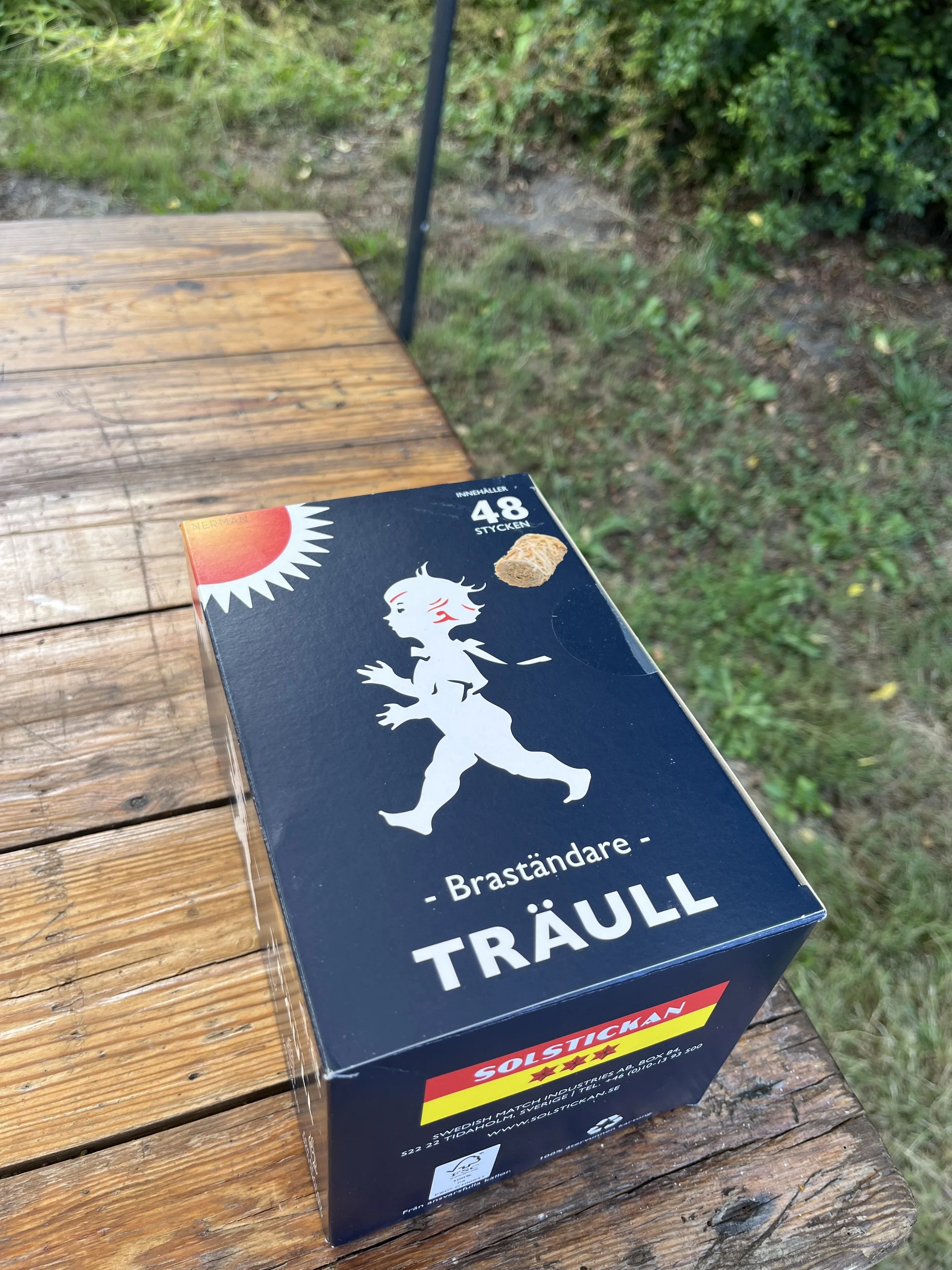 Solstickan fire sticks and firelighters