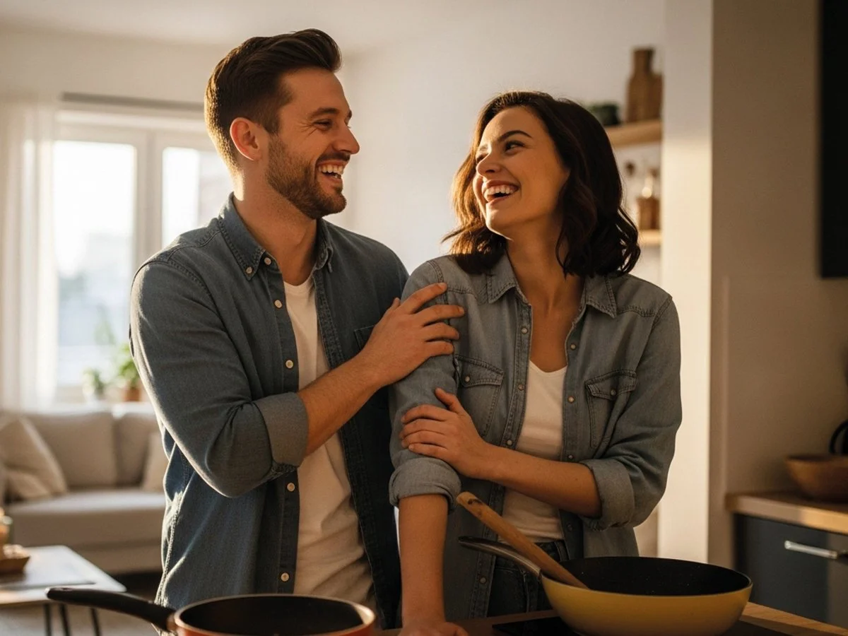 Intimacy in a relationship showing emotional connection, trust, and closeness between partners