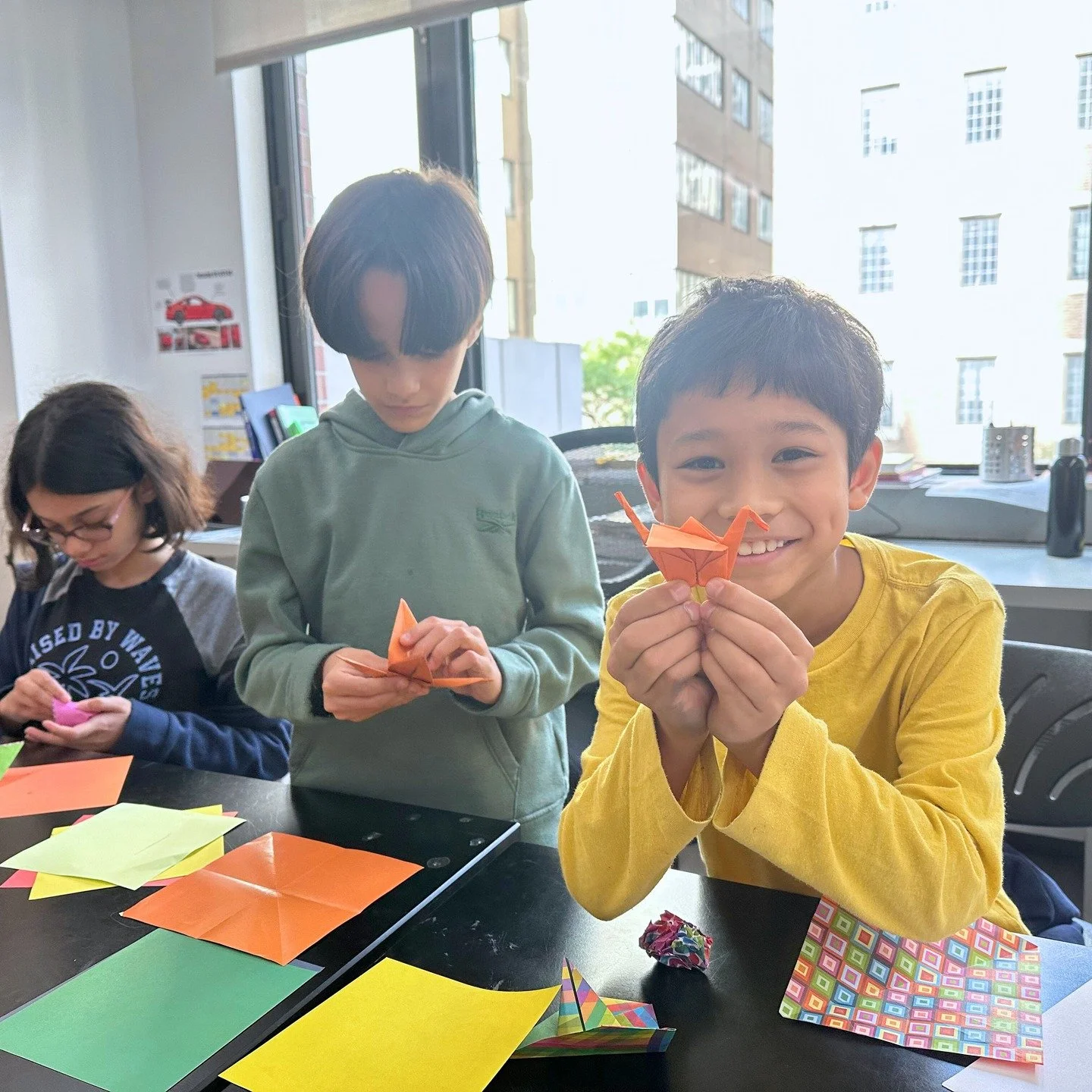 Spotted on the Boulevard: Latin Dancing! Knitting! Origami making! Comics being created! And! So! Much! More!
Our Middle School students kicked off the week with their first elective class! Driving their learning experience, students are exploring n
