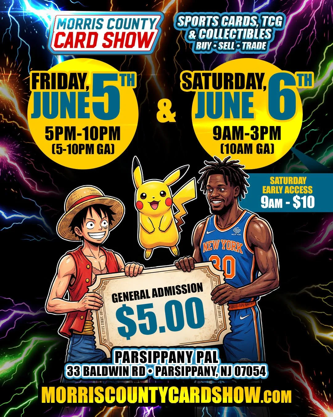 Card Show - 6/5-6/6