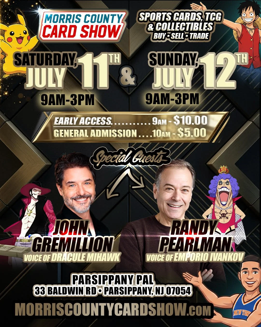 Card Show - July 11th-12th