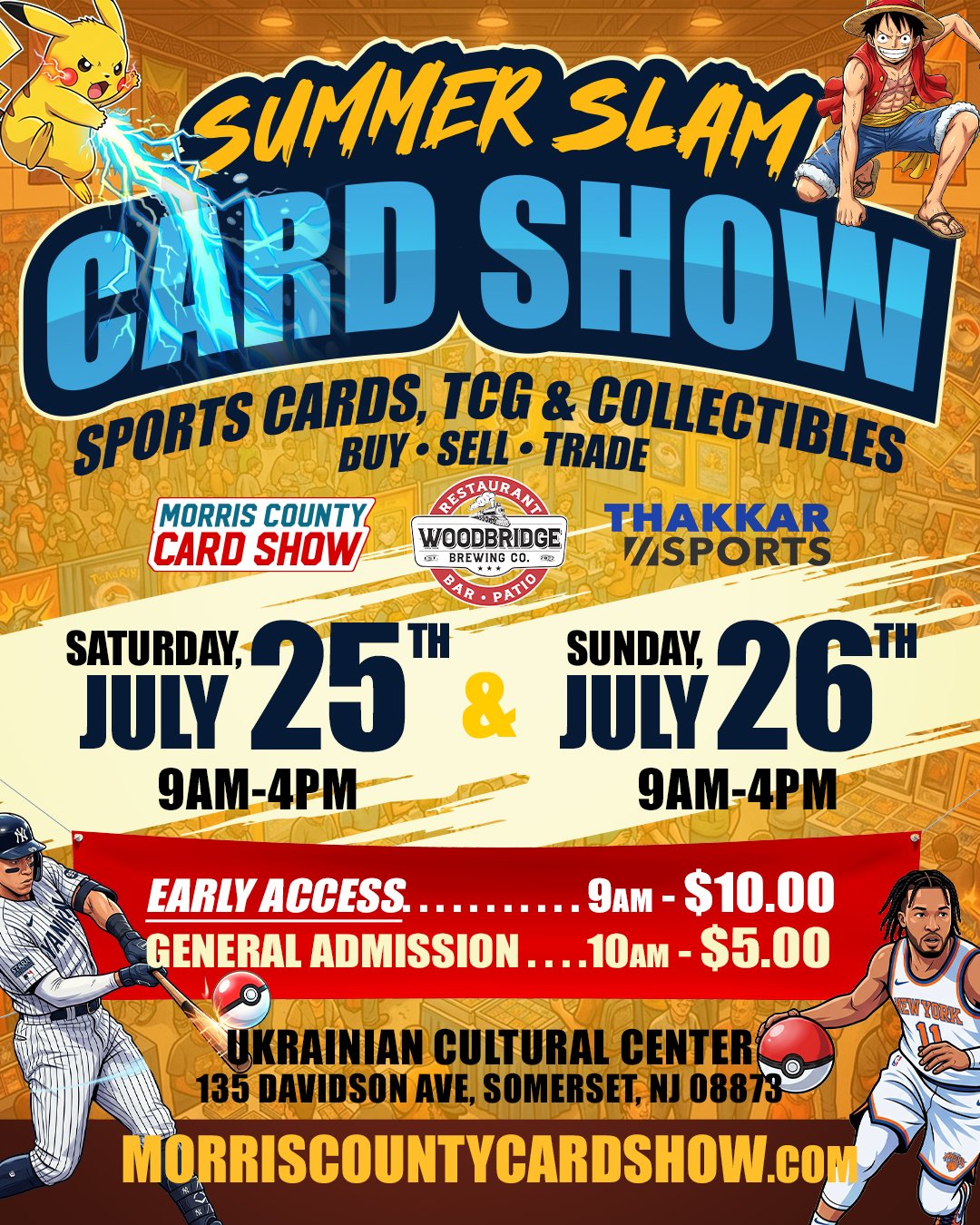 SUMMER SLAM CARD SHOW