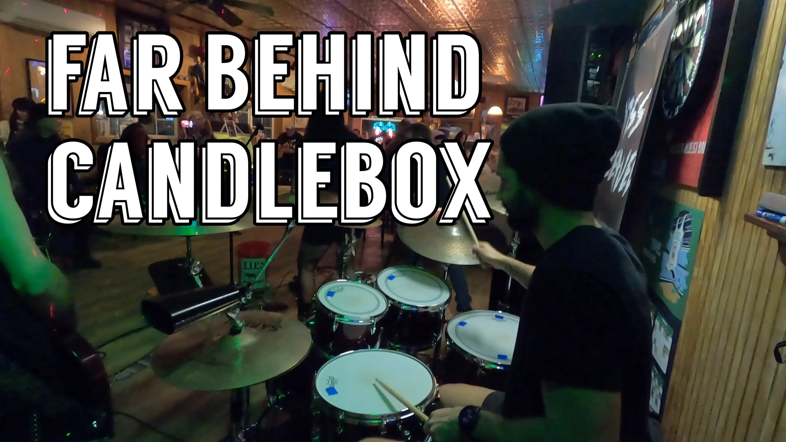 Drum Cover - Far Behind by Candlebox with Miss Behaved #video
