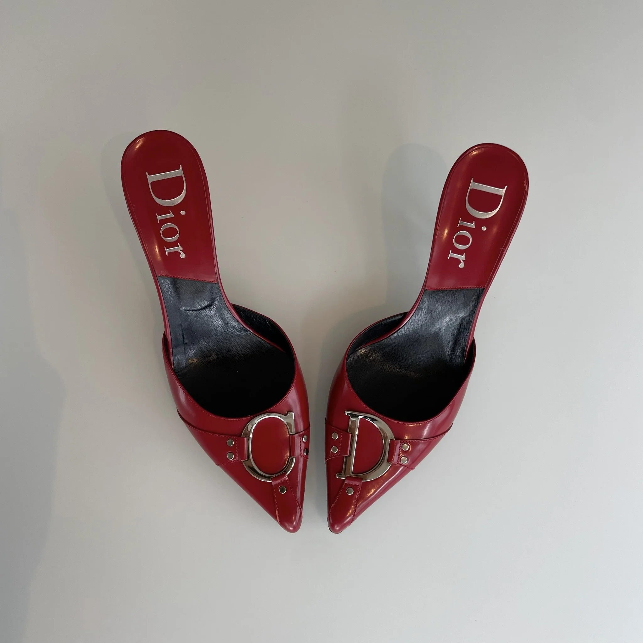 Christian Dior Slipper red, 40