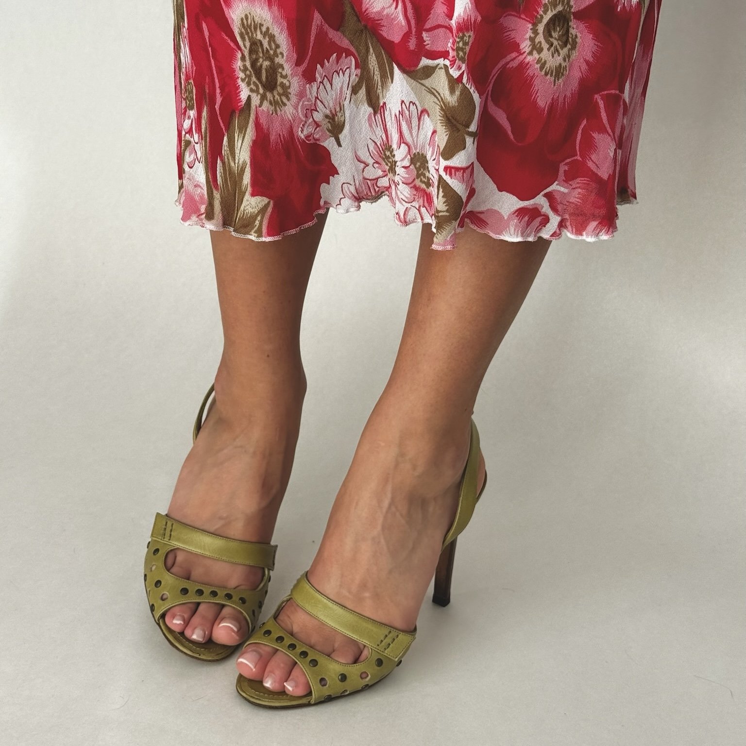 Manolo Blahnik High Heels green, 40
