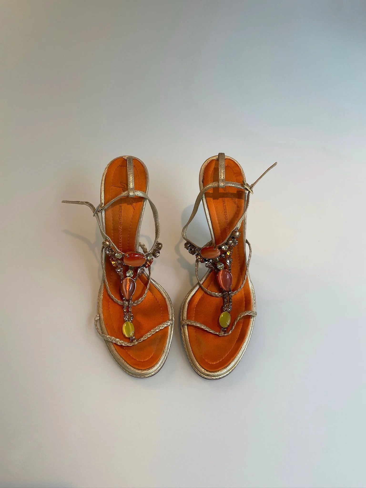 Giuseppe Zanotti Heels orange, 39 EU