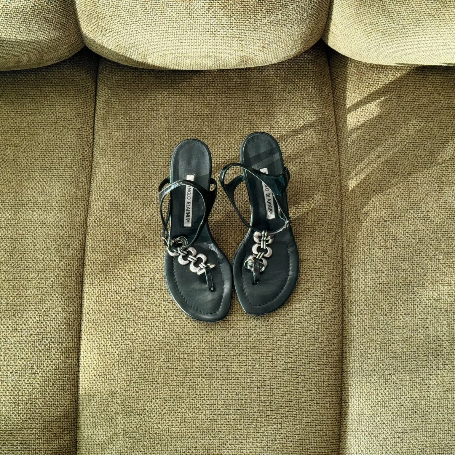 Manolo Blahnik Kitten Heels, 36.5