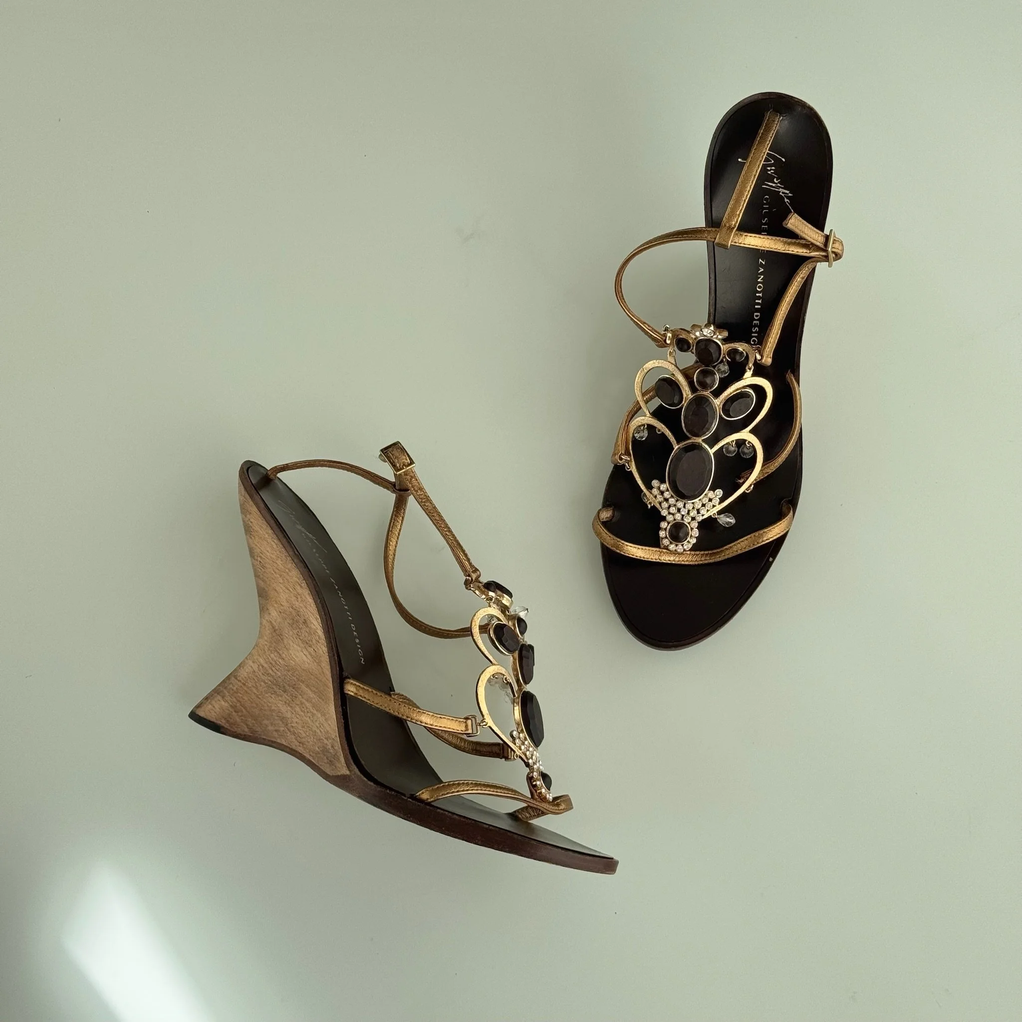Giuseppe Zanotti Wedges, 38.5