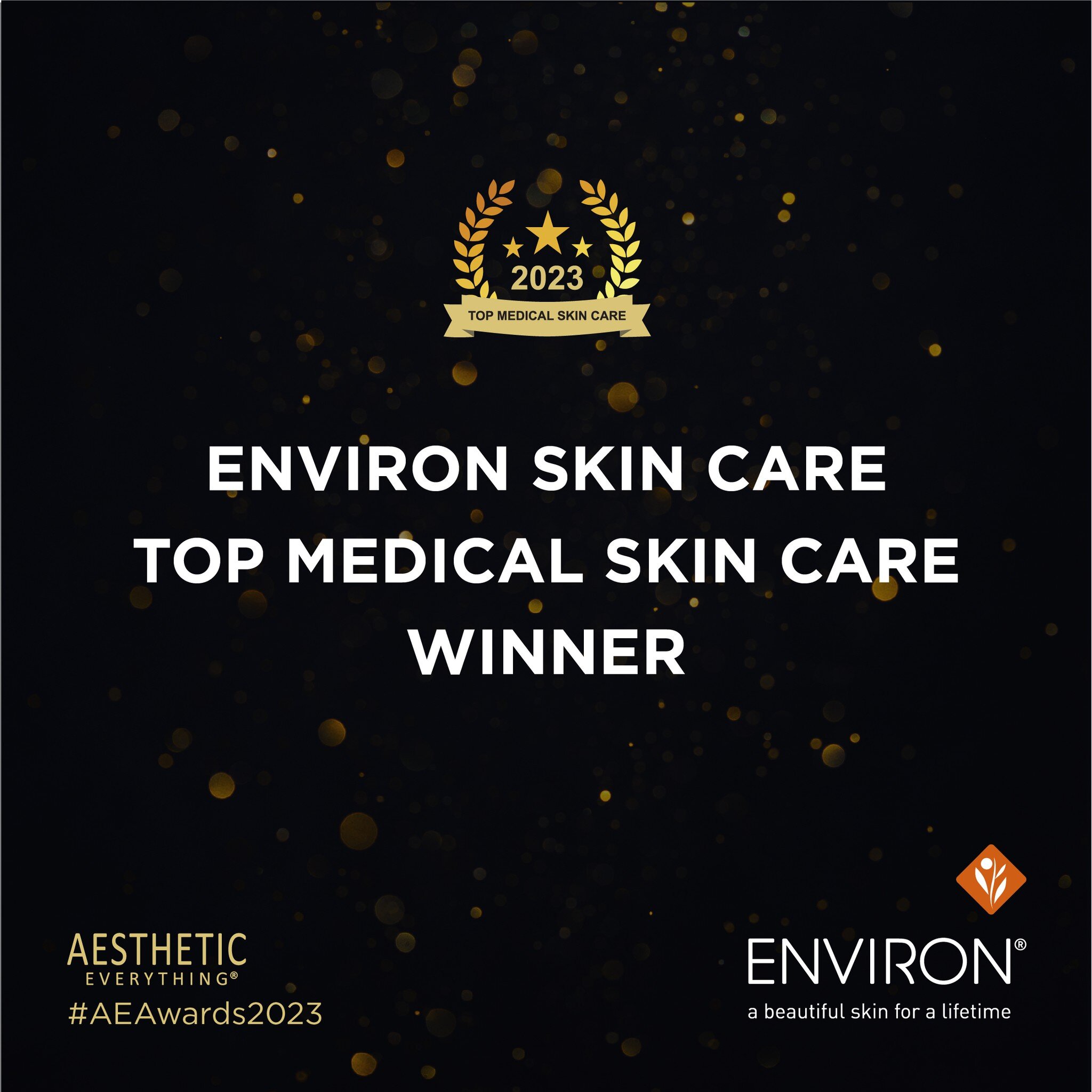🏆This is why we stock and use Environ Medical Skin Care at 360 Skin Studio. 
🏆It is the best of the best!
🏆Please contact us for a FREE Skin Consultation and Skin Care Prescription.😊

🌟Environ has been recognised as the &ldquo;Top Medical Skin C