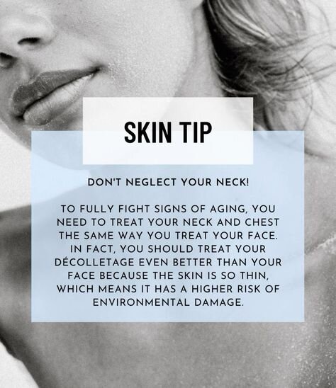 ❤️ Dear Environ Beauties - Our tip of the week is: 
❤️ Look after your neck and chest area in the same way you lovingly care for your face - morning and night.
❤️ Please start this weekend, if you are not already doing this! It is never too late! XX