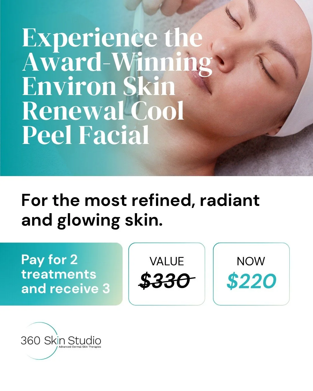 💧💧💧 Our latest Cool Peel Promotion is a gentle yet effective step towards healthier, renewed skin 💧💧💧

✨Winter and Spring are perfect seasons to focus on skin rejuvenation and renewal.✨
🌅By addressing any skin concerns that need a more advance