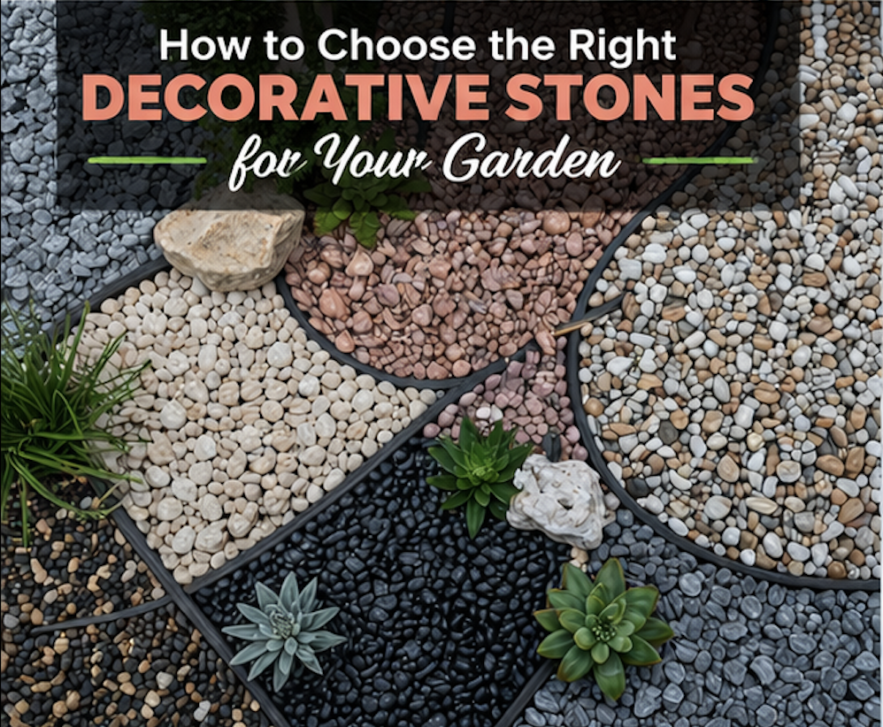 How to Choose the Right Decorative Stones for Your Garden