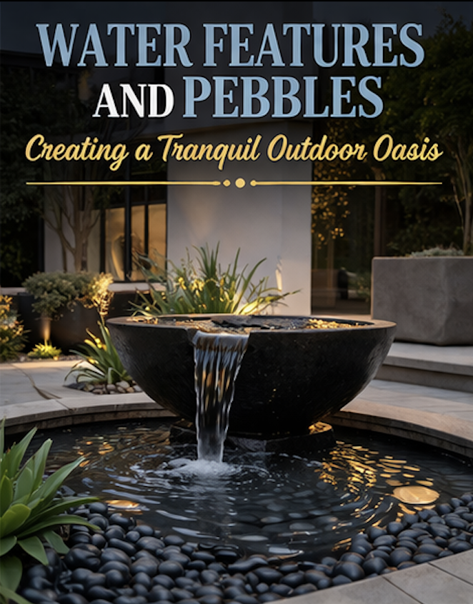 Water Features and Pebbles: Creating a Relaxing Outdoor Environment
