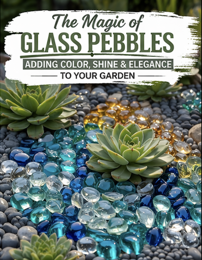 Glass Pebbles: Adding Color and Shine to Your Landscape
