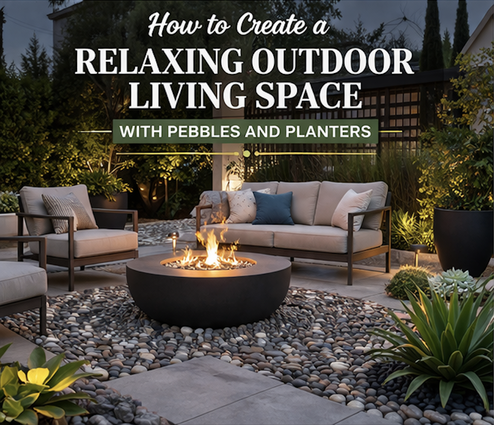 Creating Cozy Outdoor Spaces with Decorative Stones