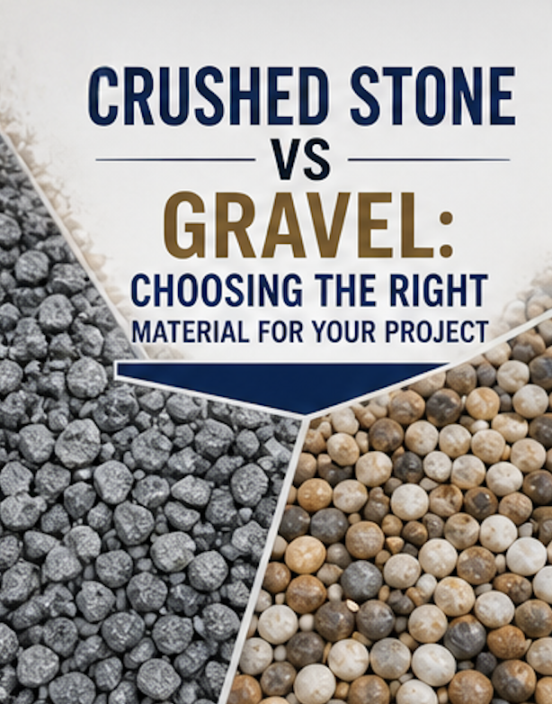 Crushed Stone vs Gravel: Choosing the Right Material for Your Project