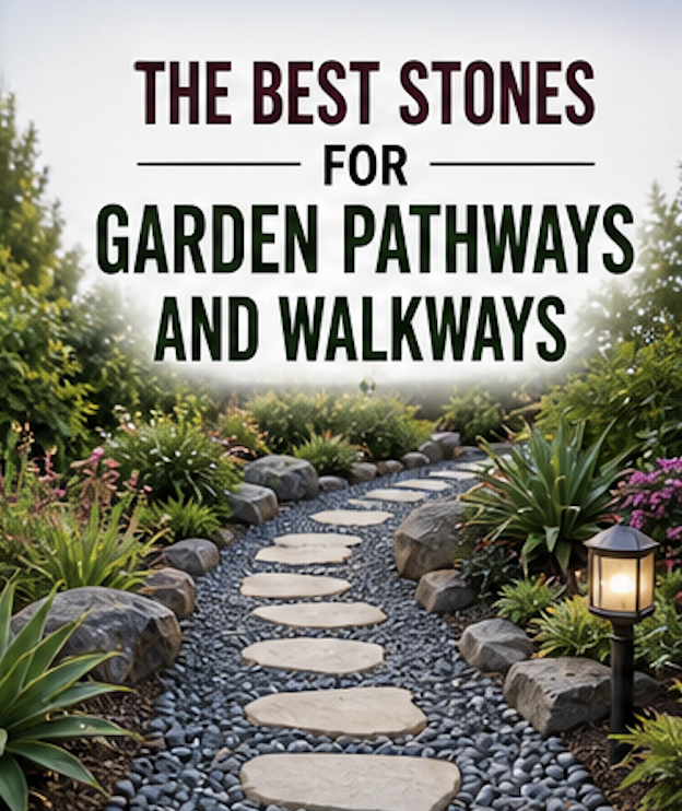 The Best Stones for Garden Pathways and Walkways