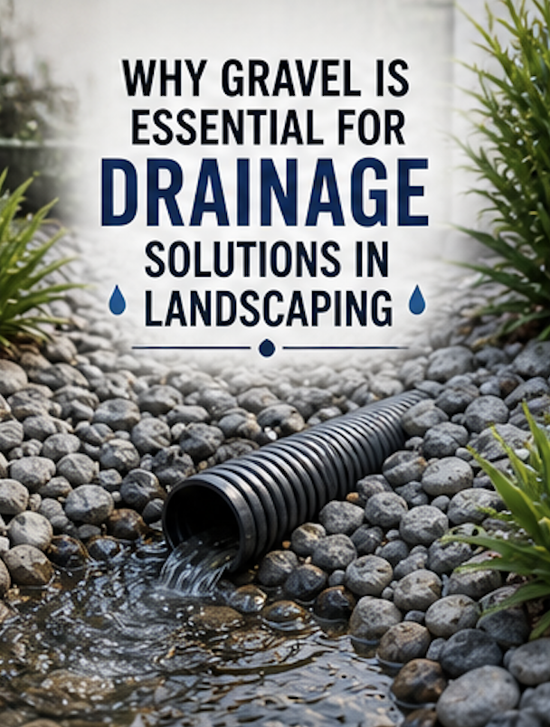 Why Gravel is Essential for Drainage Solutions in Landscaping