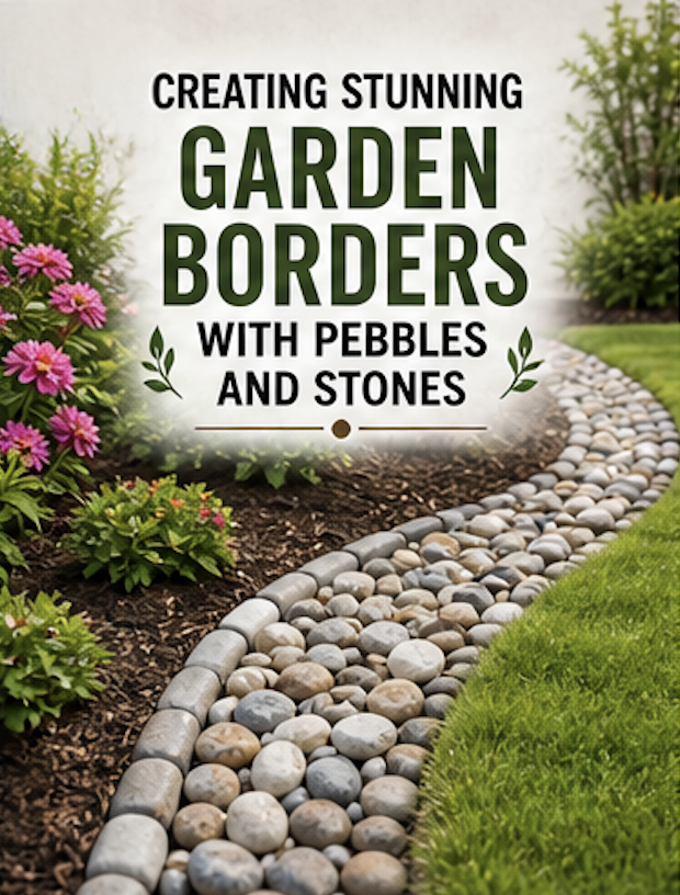 Creating Stunning Garden Borders with Pebbles and Stones
