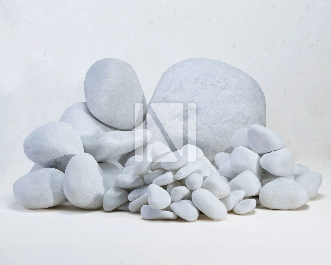 Diamond White Beach Pebbles