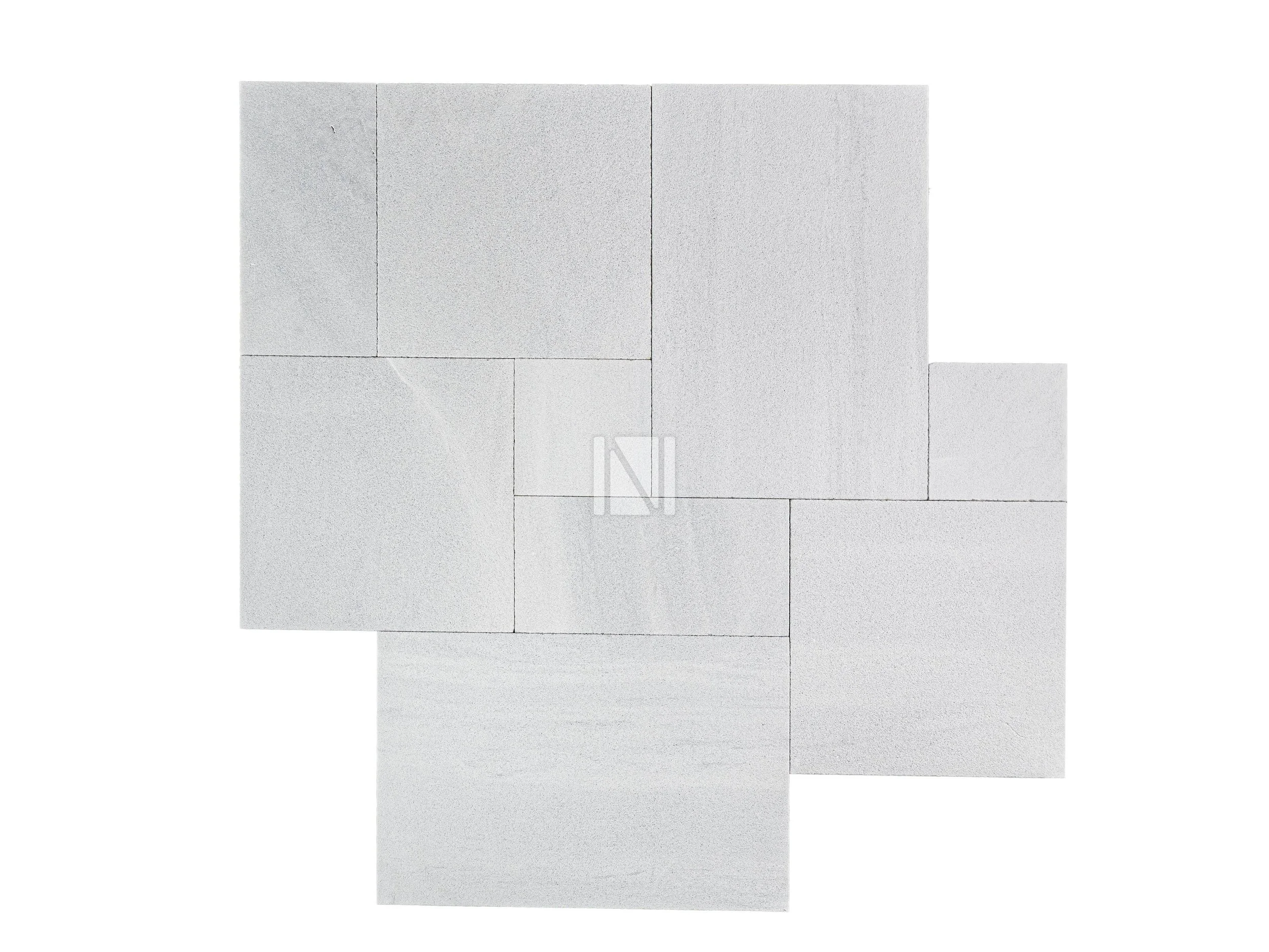 Ice Blue Sandblasted Pavers