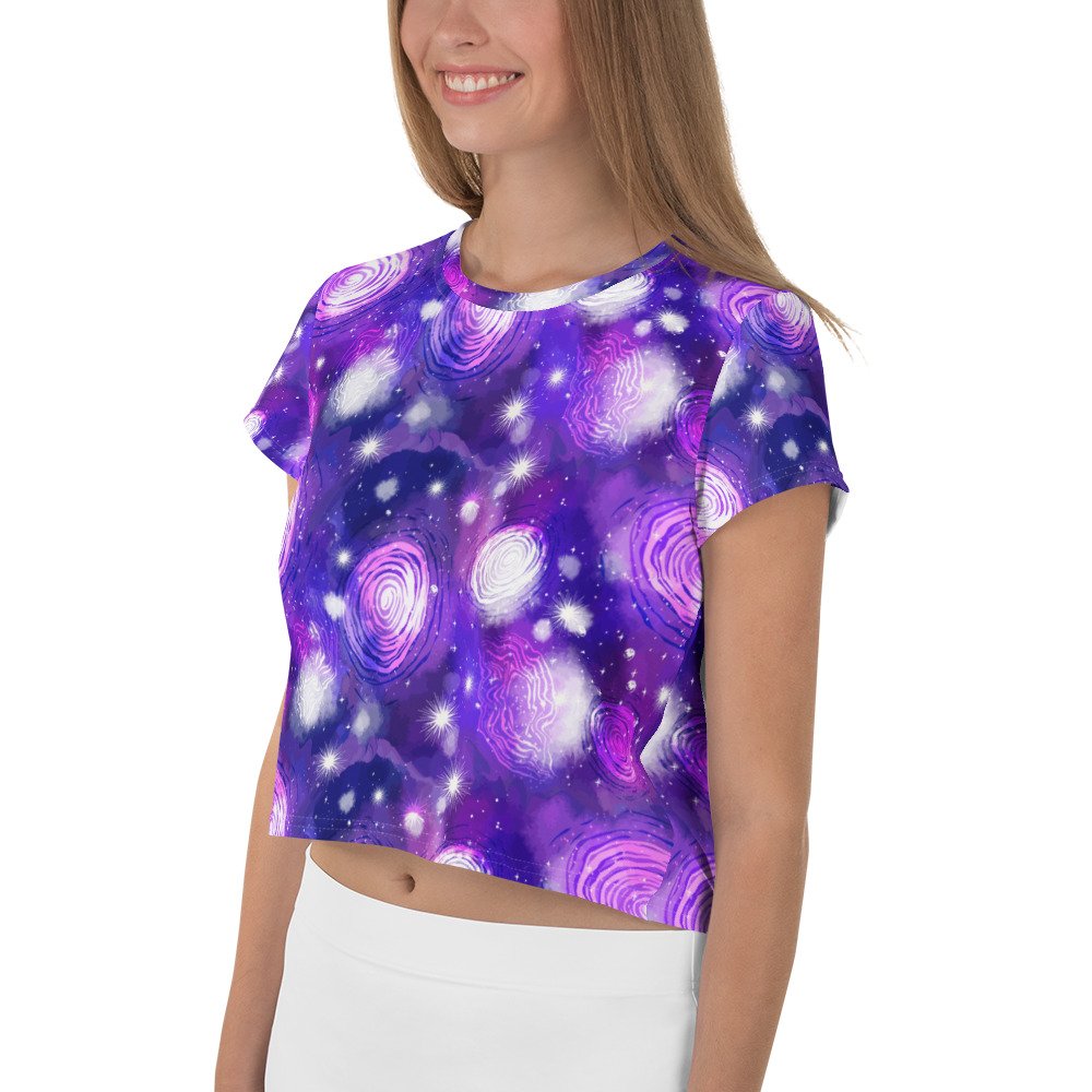 Crop-tee-shirt-activewear-mix-match-costume-outer-space-galaxy-astrounat-astrology-astromony-party