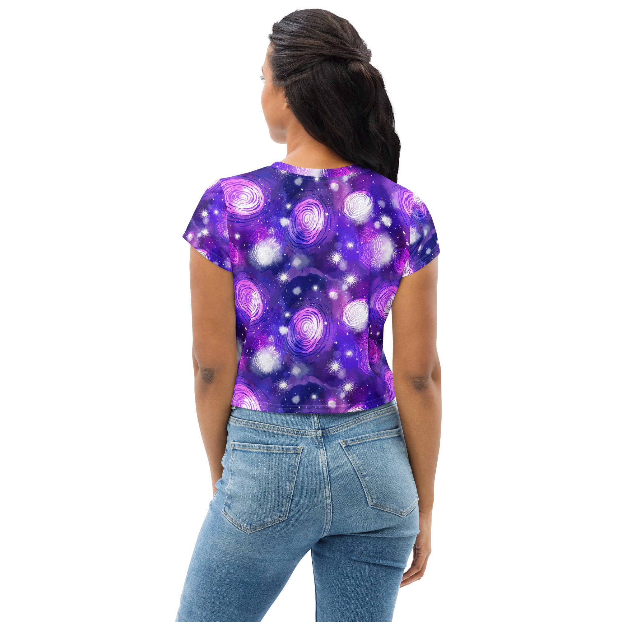 Crop-tee-shirt-activewear-mix-match-costume-outer-space-galaxy-astrounat-astrology-astromony-party