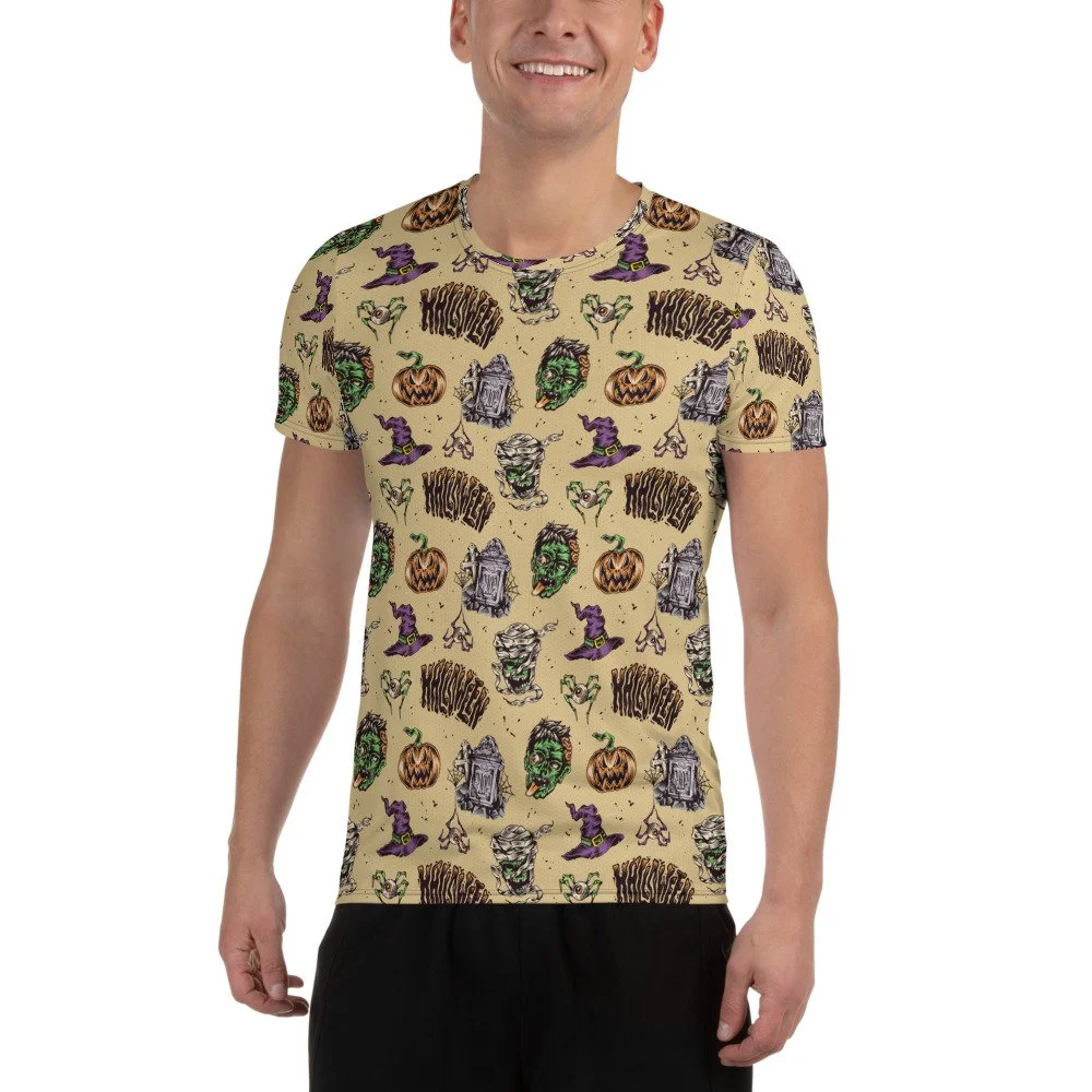 Athletic T-shirt Spider Eye Elements
