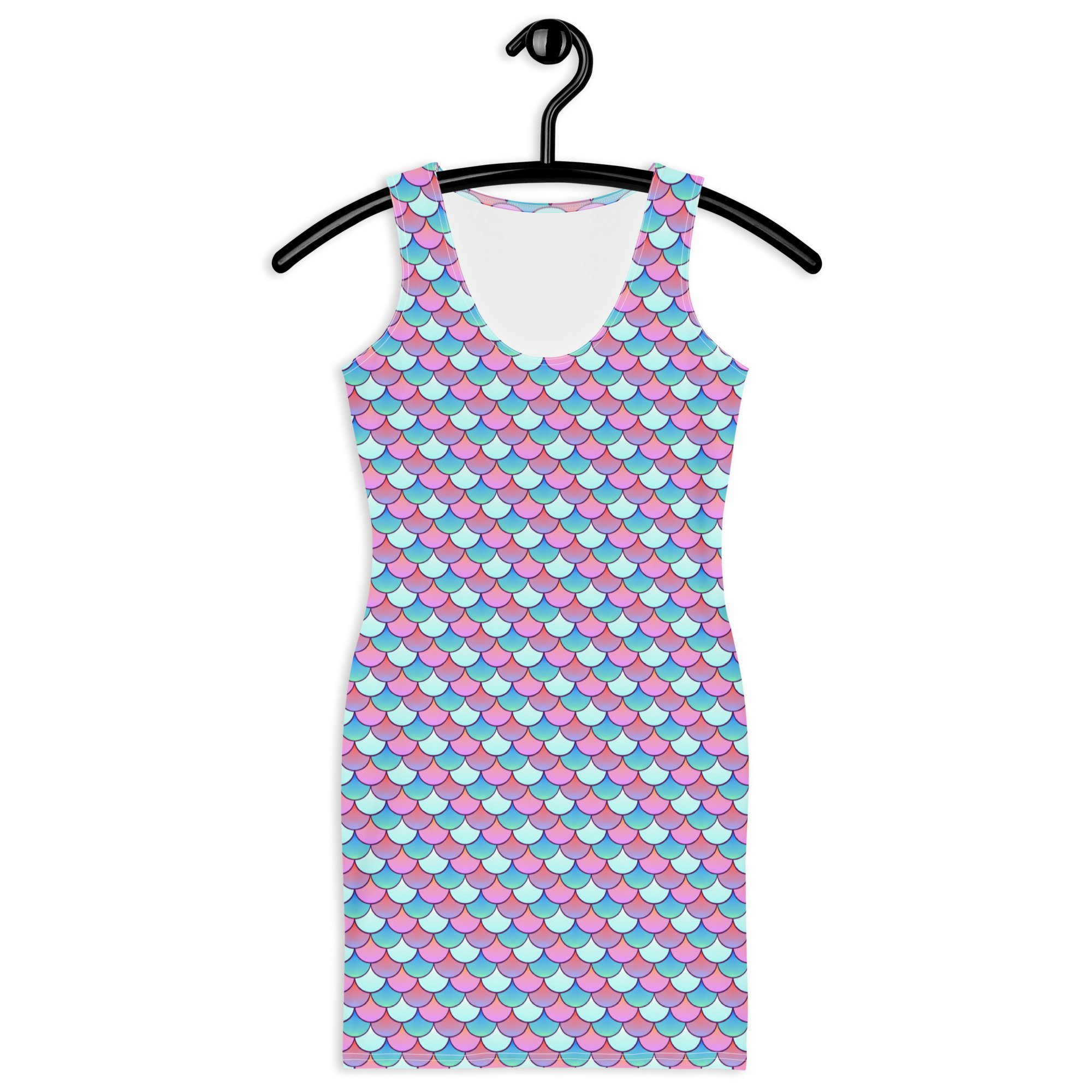 bodycon-dress-cocktail-party-summer-form-fitting-costume-theme-mermaid-scales-siren-fantasy-myth