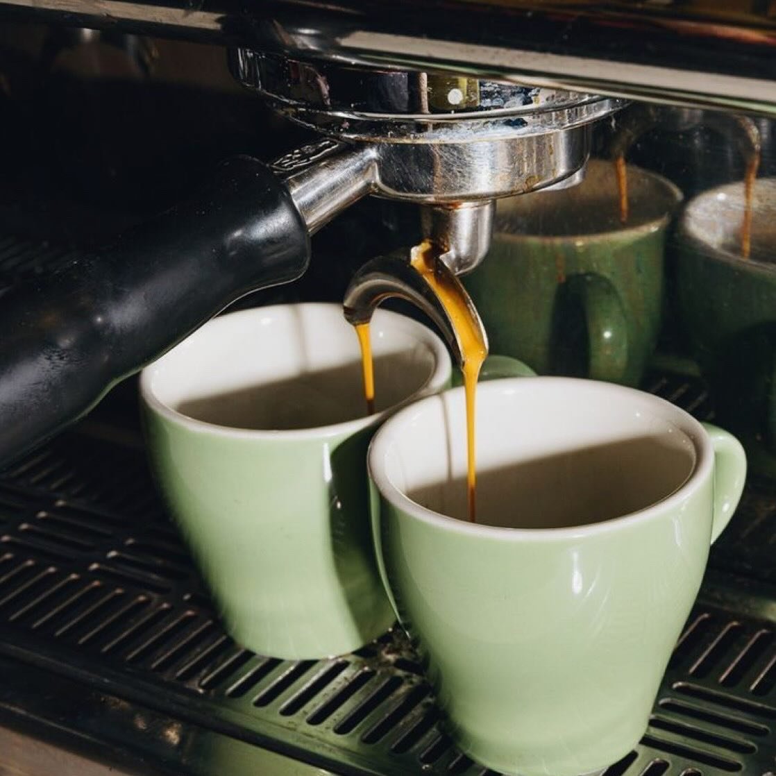 Aahh&hellip; the sound of dripping espresso- music to my ears ! 

&ldquo;We think our espresso is the best in town &mdash; come taste and decide for yourself!&rdquo;