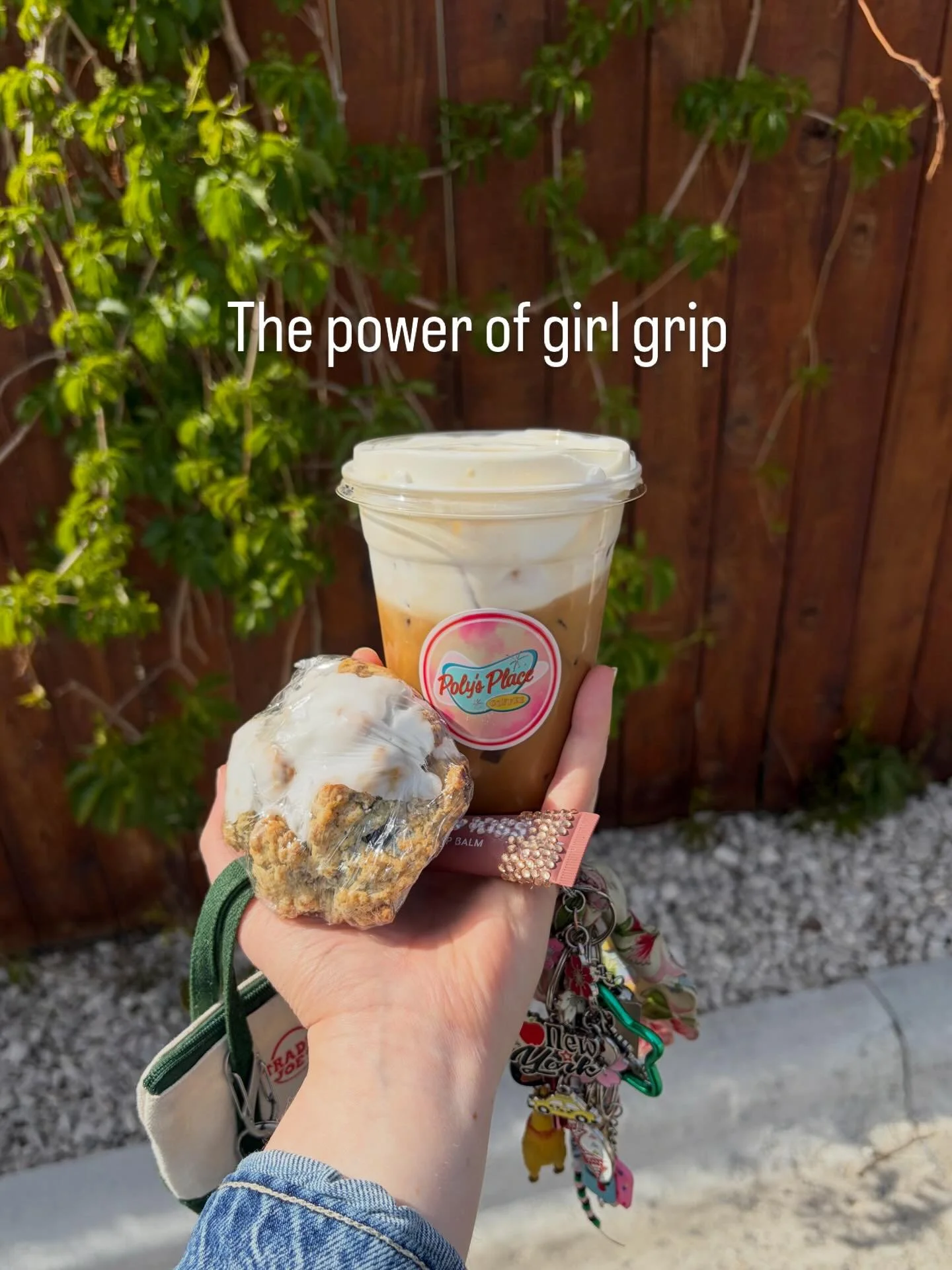 The power of girl grip, powered by Poly&rsquo;s Place 💅✨💪