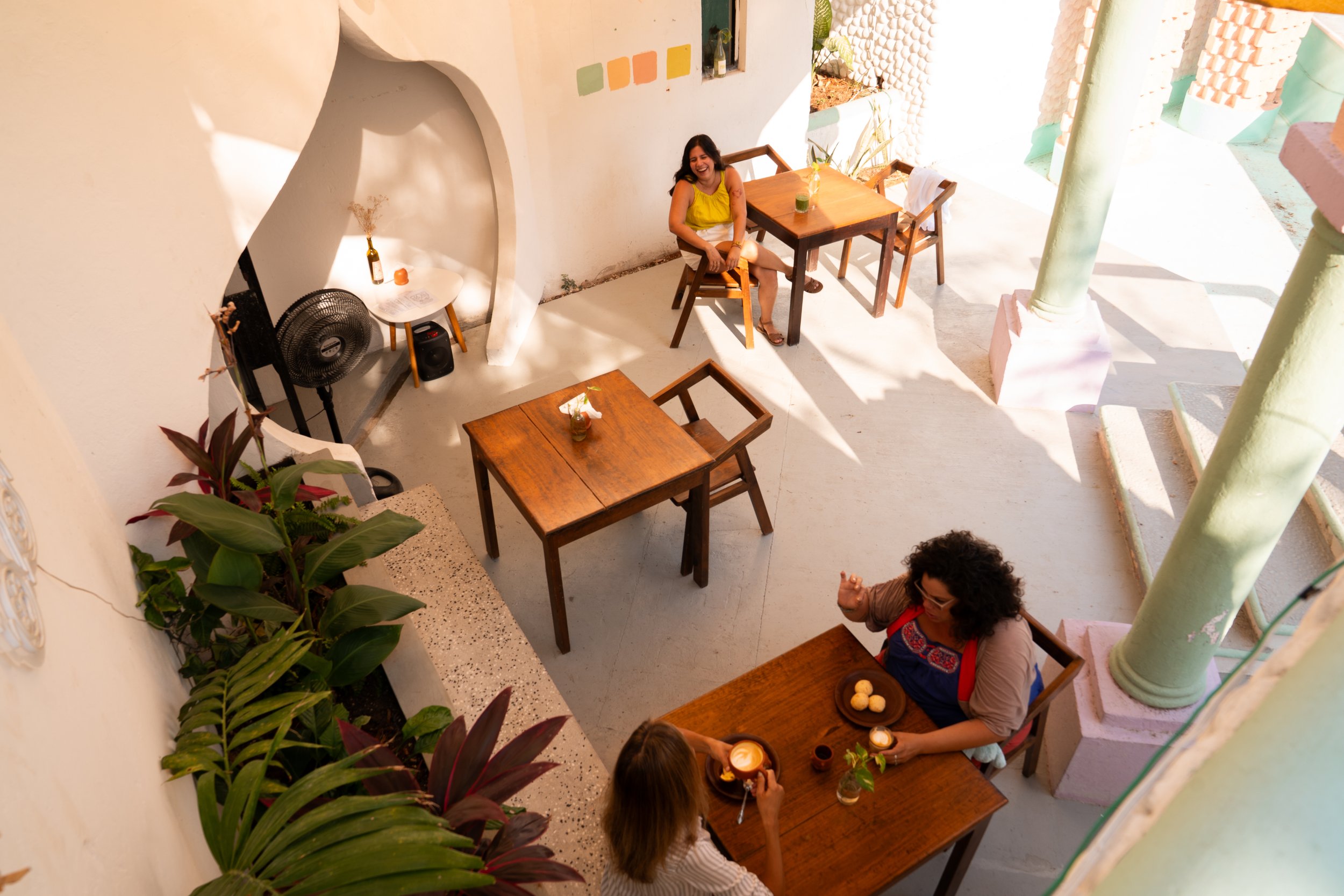 Unwind in our specialty coffee