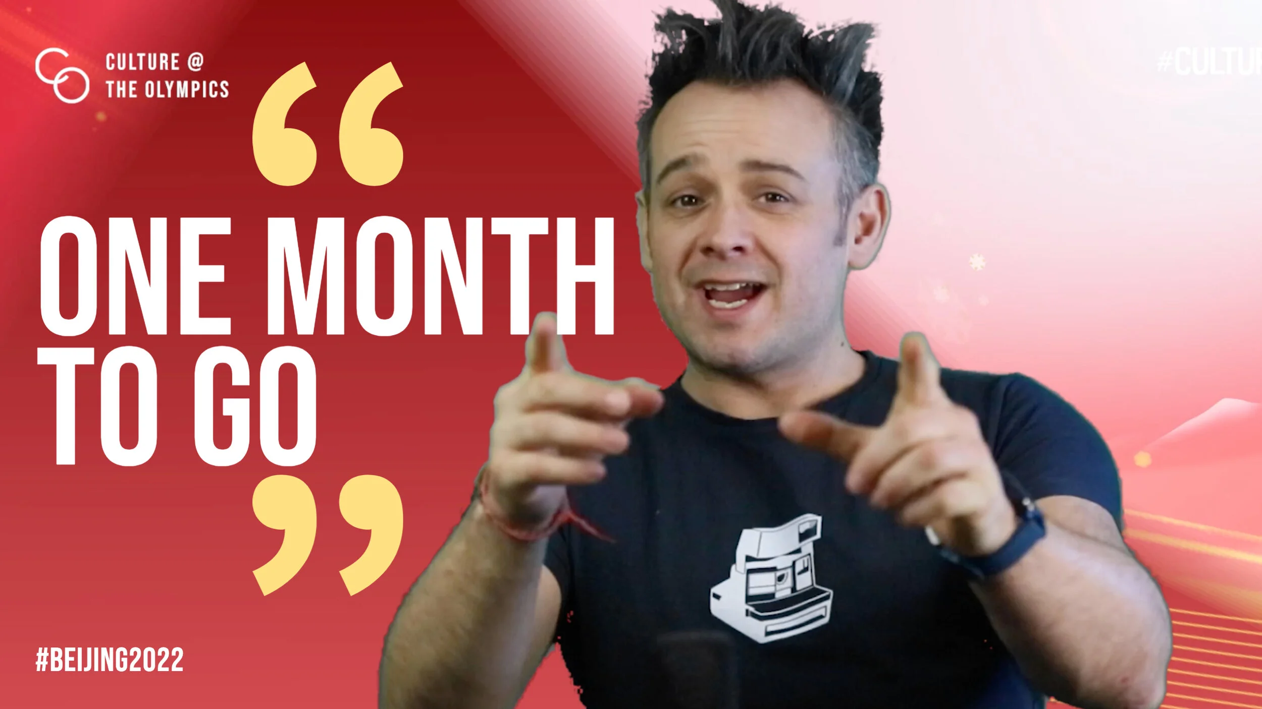 One month to go to #Beijing2022