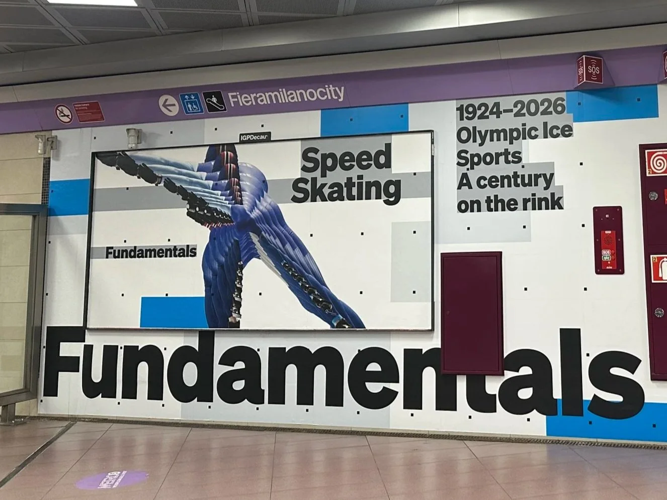 The Cultural Olympiad x Milano metro stations