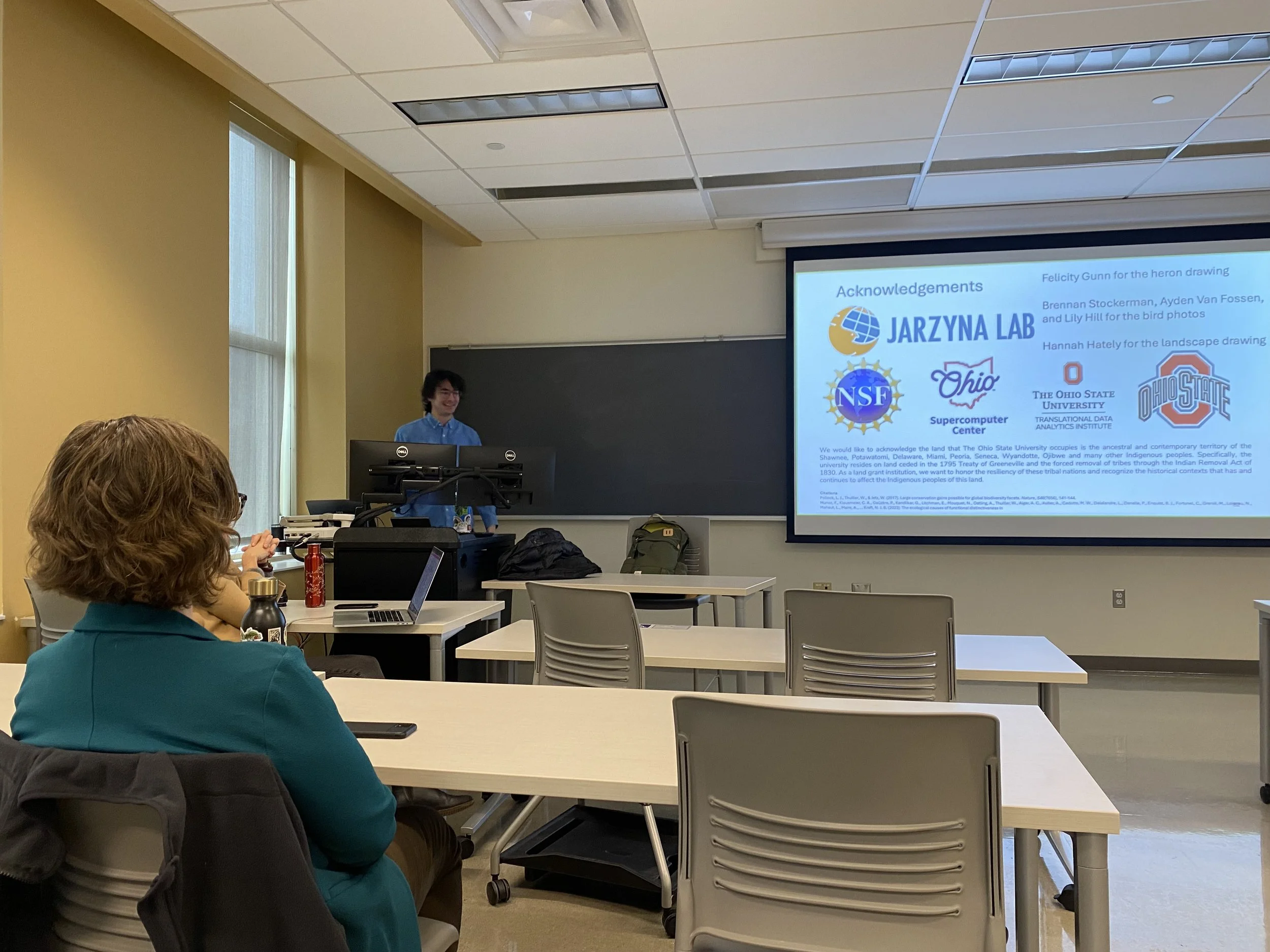 Reymond defends his Masters thesis! 