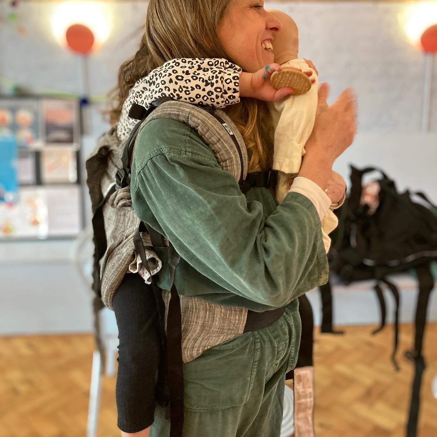 We loved hosting our Sling &amp; Carrying Workshops this month with Soshanna @wearmybabycanterbury 

My 4 year old tried out a sling for an older child and loved the cuddles. 

We observed parents gaining confidence with the slings and smiles spreadi