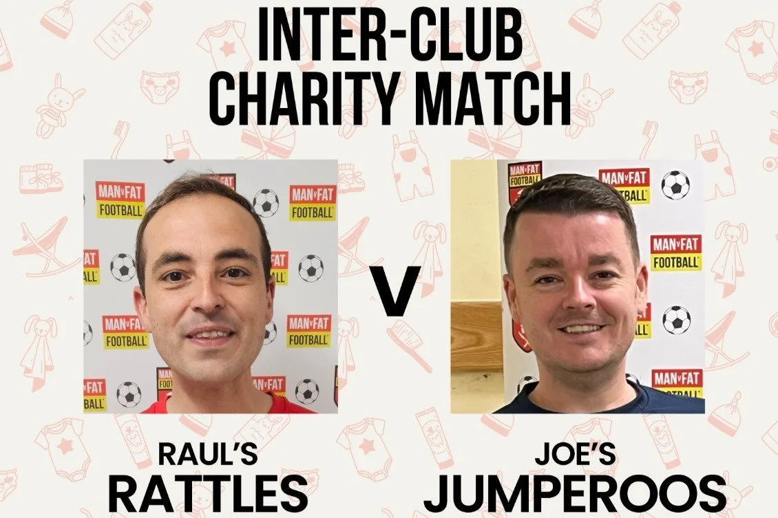 Man v Fat Football Match for Mama to Mama