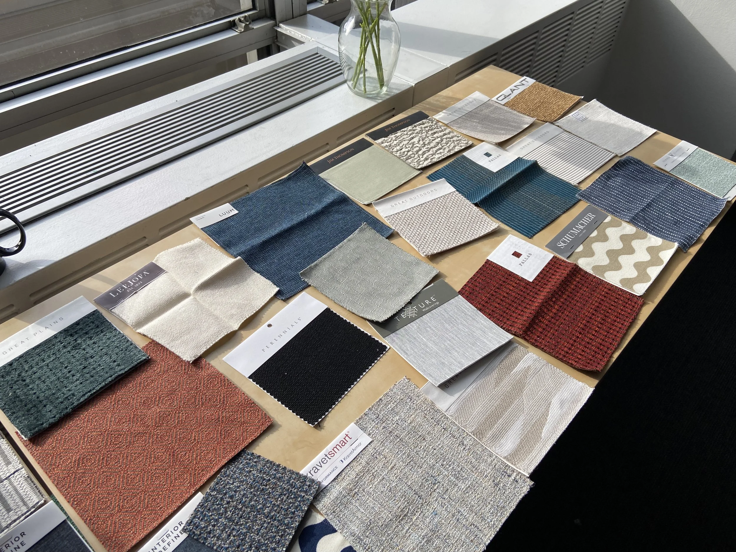 Close-up of Swatch Table (4/4)