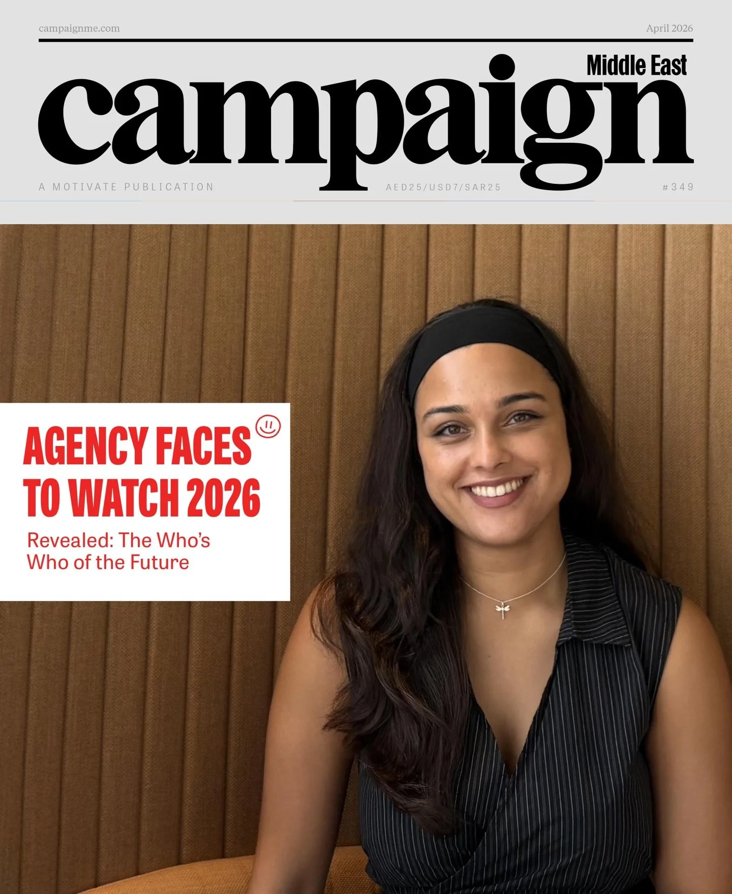 Congratulations to our very own Merlyn Selvanathan, for being named one of @campaignmiddleeast Faces to Watch 2026!

Since joining our team, Merlyn has consistently raised the bar, leading client meetings, shaping personal branding and PR strategies,
