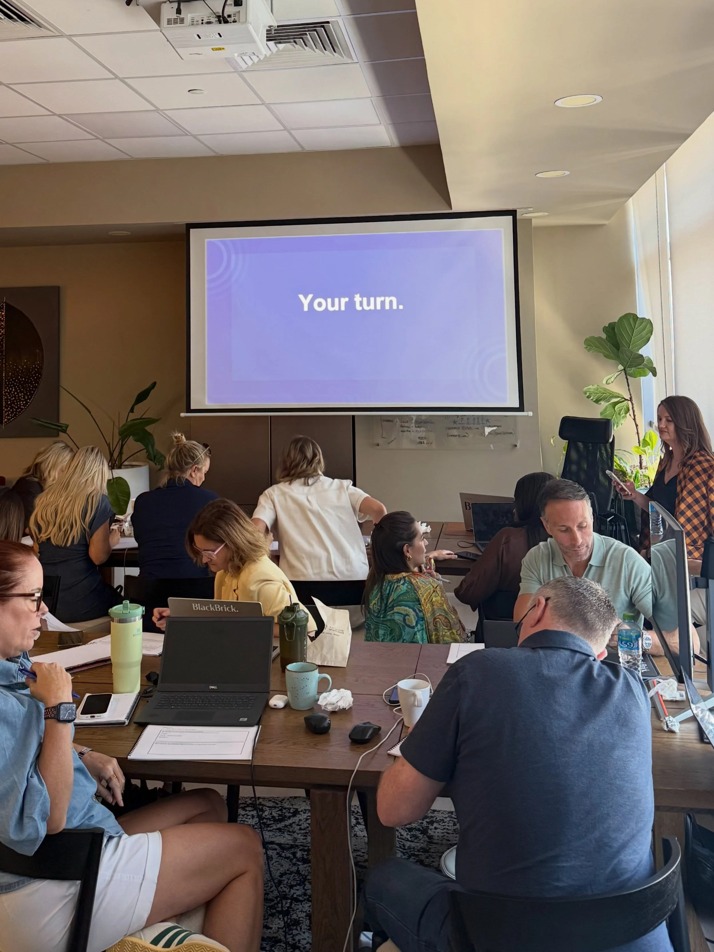 Personal branding training for Dubai&rsquo;s top real estate agents at @blackbrickproperty 
Two days, a fresh workbook, and hands on exercises on how to sell, without being salesy. This is the work we love 🩵