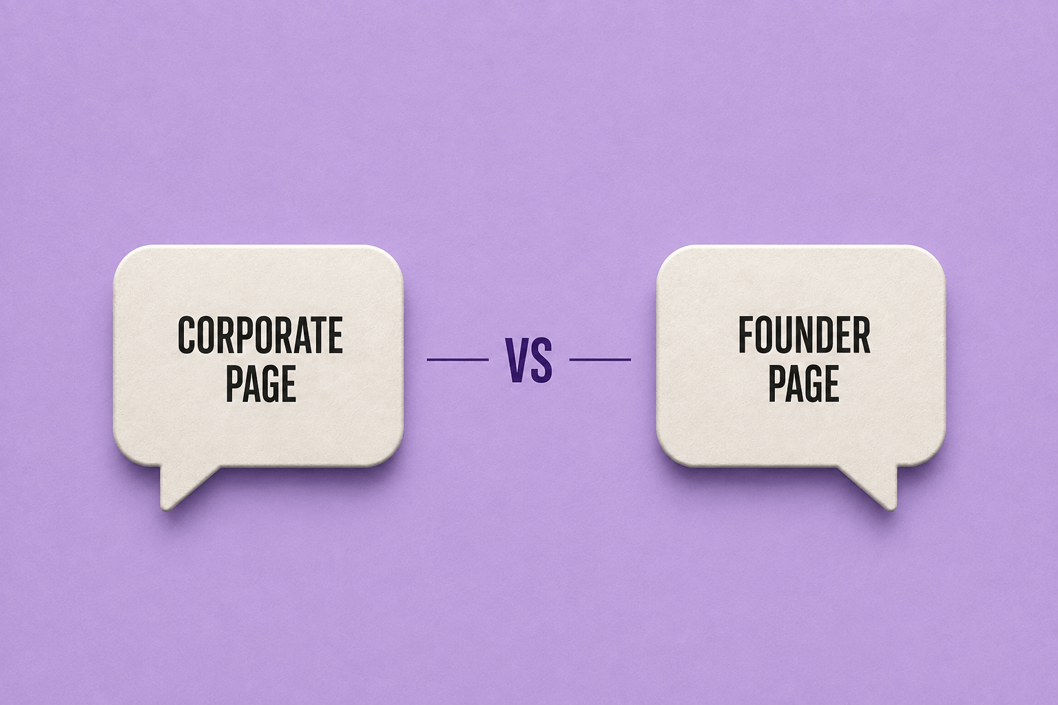 LinkedIn company page vs founder profile: what should you post where?