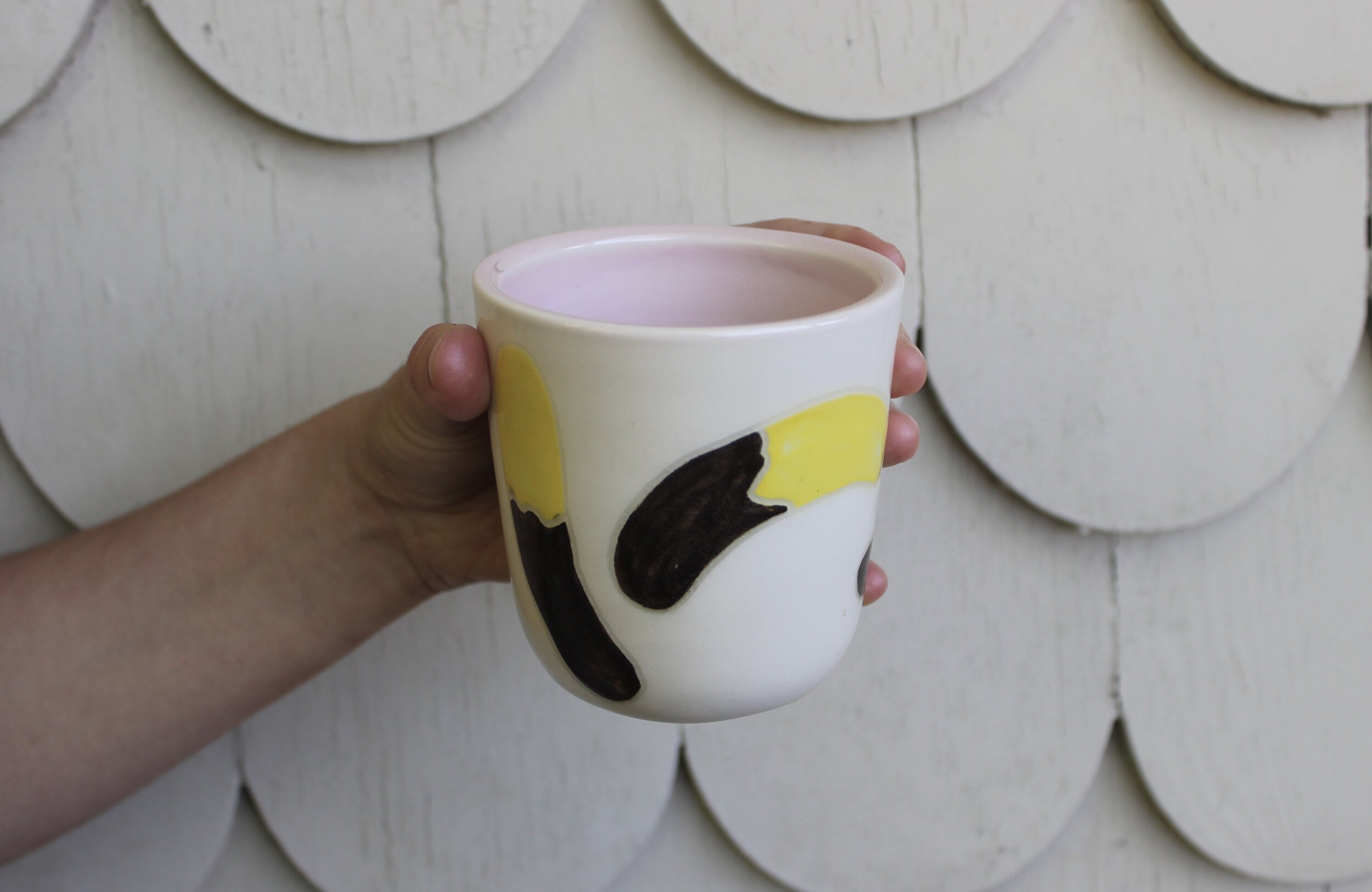 Chocolate Dipped Banana Cup