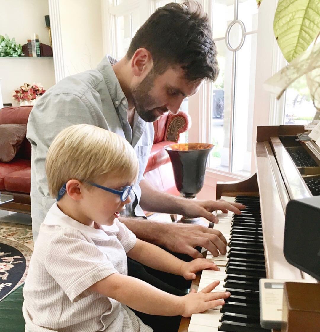 John Hayes and the Uncle Bubs dueling pianos world tour coming soon. Happy 4th Birthday week to my main man/future astronaut/fellow cupcake enthusiast.