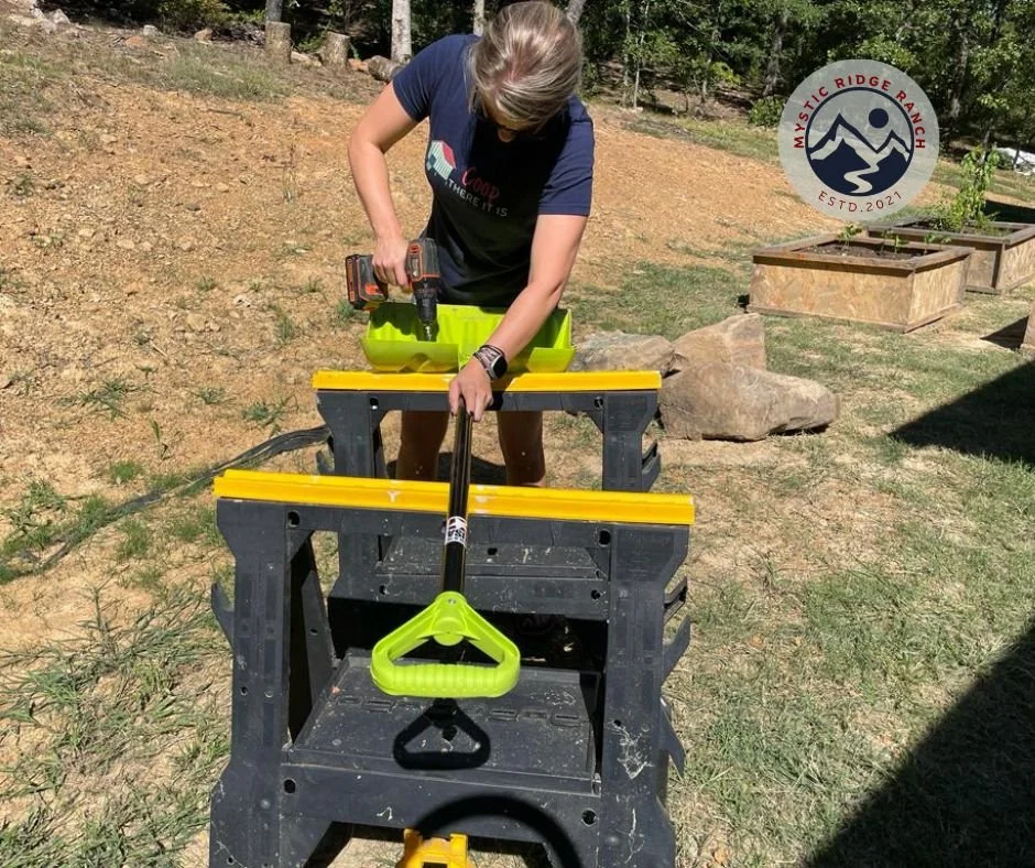 DIY Chicken Pooper Scooper Easy Chicken Poop Scoop — TheMysticRidgeRanch