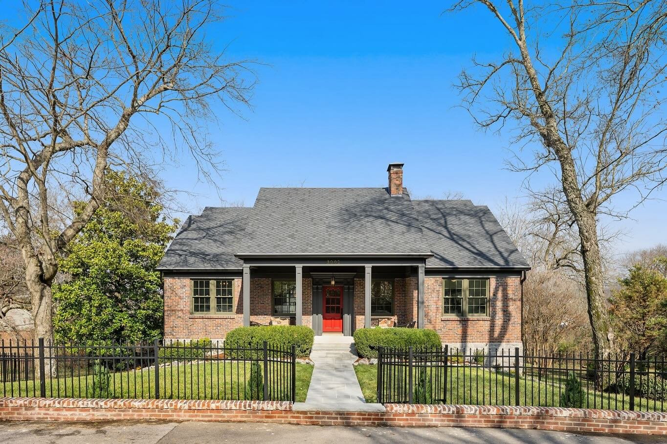 This custom-designed home blends historic charm with modern luxuries in one of Nashville&rsquo;s most desirable neighborhoods.

- Custom floating wood and iron staircase
- Lime plastered fireplaces
- Antique wood doors throughout
- Chef&rsquo;s kitch