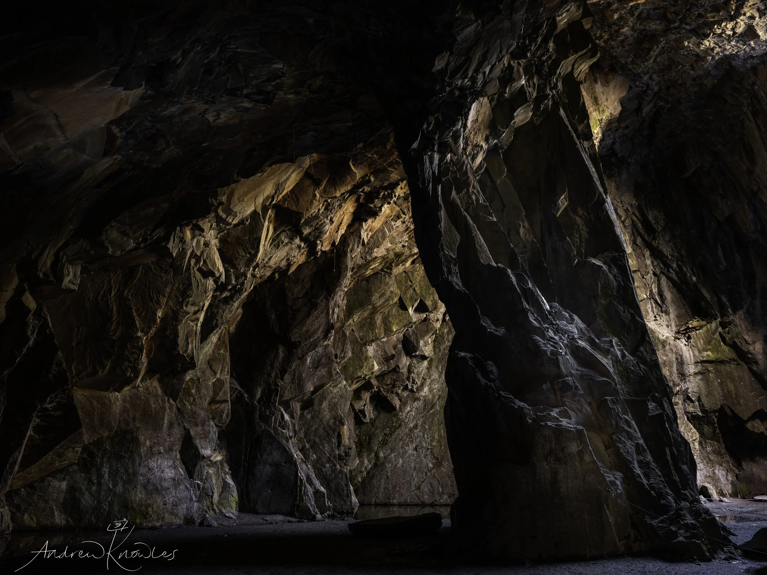 Cathedral Cave, Lake District